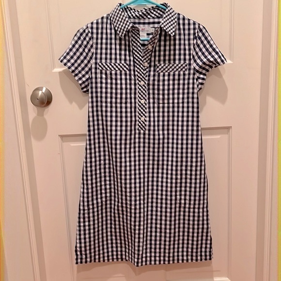 Vineyard Vines Gingham Shirt Dress - Picture 5 of 14